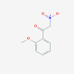 molecular formula C9H9NO4 B14011156 1-(2-Methoxyphenyl)-2-nitroethanone CAS No. 46270-50-2