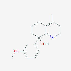 8-(3-methoxyphenyl)-4-methyl-6,7-dihydro-5H-quinolin-8-ol