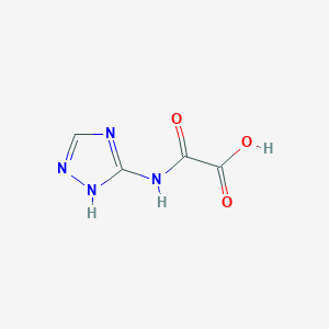 2-oxo-2-(1H-1,2,4-triazol-5-ylamino)acetic acid