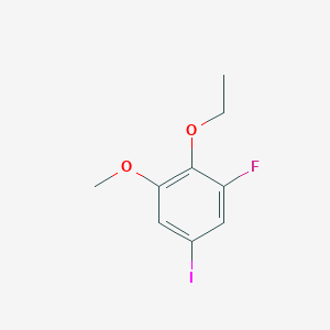 2-Ethoxy-1-fluoro-5-iodo-3-methoxybenzene