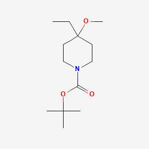 Tert-butyl 4-ethyl-4-methoxypiperidine-1-carboxylate