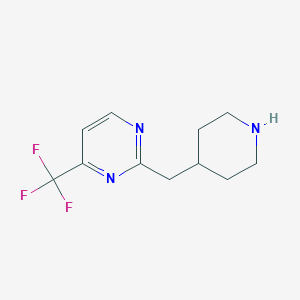 2-Piperidin-4-ylmethyl-4-trifluoromethyl-pyrimidine