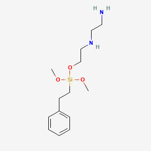 N'-[2-[dimethoxy(2-phenylethyl)silyl]oxyethyl]ethane-1,2-diamine