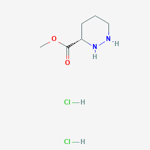 (S)-Methyl hexahydropyridazine-3-carboxylate dihydrochloride