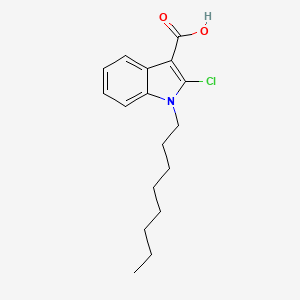 2-Chloro-1-octyl-1H-indole-3-carboxylic acid