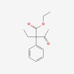 Ethyl 2-ethyl-3-oxo-2-phenylbutanoate