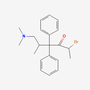 2-Bromo-6-(dimethylamino)-5-methyl-4,4-diphenylhexan-3-one