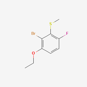 (2-Bromo-3-ethoxy-6-fluorophenyl)(methyl)sulfane