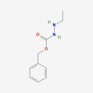 molecular formula C10H14N2O2 B1401227 N'-乙基肼甲酸苄酯 CAS No. 1354327-86-8