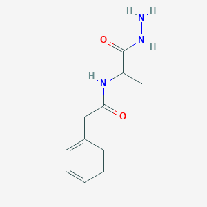 N-[1-(hydrazinecarbonyl)ethyl]-2-phenyl-acetamide