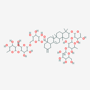 molecular formula C64H102O30 B140124 Yemuoside YM(9) CAS No. 128553-98-0