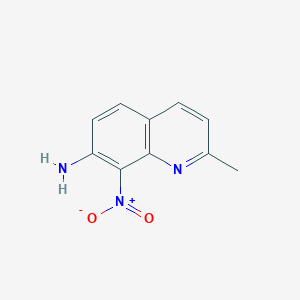 2-Methyl-8-nitroquinolin-7-amine