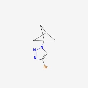 1-(1-Bicyclo[1.1.1]pentanyl)-4-bromotriazole