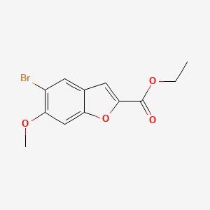 Ethyl 5-bromo-6-methoxy-1-benzofuran-2-carboxylate