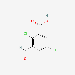 2,5-Dichloro-3-formylbenzoic acid