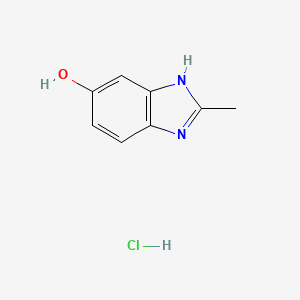 2-Methyl-1H-benzo[D]imidazol-5-OL hydrochloride