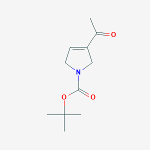 Tert-butyl 3-acetyl-2,5-dihydro-1H-pyrrole-1-carboxylate