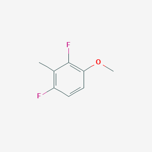 molecular formula C8H8F2O B1401255 2,4-Difluoro-3-methylanisole CAS No. 1806369-98-1