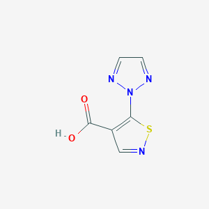 5-(2H-1,2,3-Triazol-2-yl)isothiazole-4-carboxylic acid