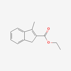 Ethyl 3-methyl-1H-indene-2-carboxylate