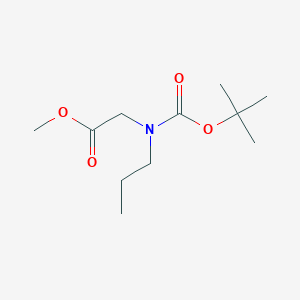 Methyl N-(tert-butoxycarbonyl)-N-propylglycinate