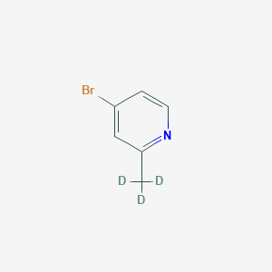 4-Bromo-2-(methyl-d3)-pyridine