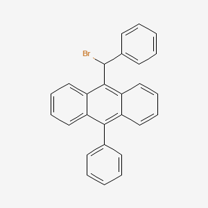 9-[Bromo(phenyl)methyl]-10-phenylanthracene