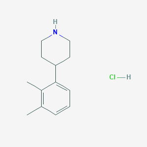 molecular formula C13H20ClN B1401271 4-(2,3-Dimethylphenyl)piperidine hydrochloride CAS No. 1370256-43-1