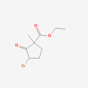 Ethyl 3-bromo-1-methyl-2-oxocyclopentanecarboxylate