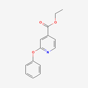 Ethyl 2-phenoxyisonicotinate