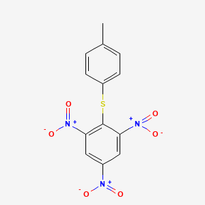 2-[(4-Methylphenyl)sulfanyl]-1,3,5-trinitrobenzene