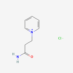 1-(3-Amino-3-oxopropyl)pyridin-1-ium chloride