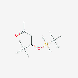 (S)-4-((tert-Butyldimethylsilyl)oxy)-5,5-dimethylhexan-2-one