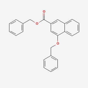 Benzyl 4-(benzyloxy)naphthalene-2-carboxylate