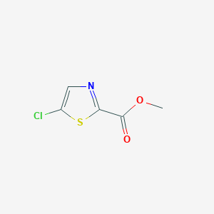 molecular formula C5H4ClNO2S B1401285 5-クロロチアゾール-2-カルボン酸メチル CAS No. 98136-57-3