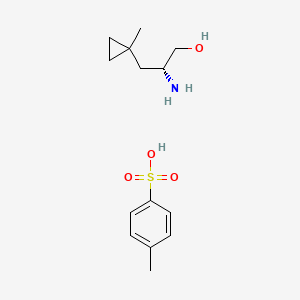 (2R)-2-amino-3-(1-methylcyclopropyl)propan-1-ol;4-methylbenzenesulfonic acid