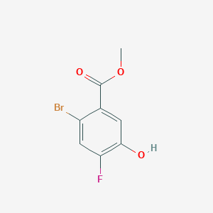 Methyl 2-bromo-4-fluoro-5-hydroxybenzoate