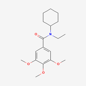 N-Cyclohexyl-N-ethyl-3,4,5-trimethoxy-benzamide