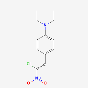 N1,N1-diethyl-4-(2-chloro-2-nitrovinyl)aniline