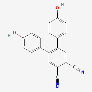 4,5-bis(4-hydroxyphenyl)benzene-1,2-dicarbonitrile