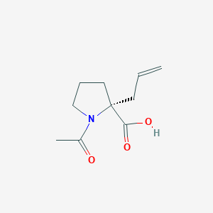 (R)-1-Acetyl-2-allylpyrrolidine-2-carboxylic acid