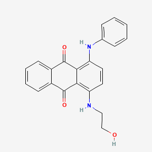 1-Anilino-4-[(2-hydroxyethyl)amino]anthracene-9,10-dione