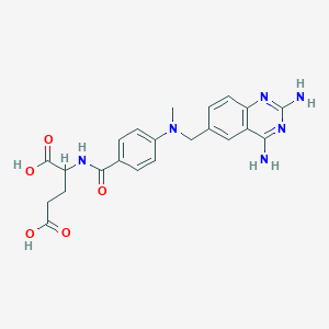 2-{4-[(2,4-Diamino-quinazolin-6-ylmethyl)-methyl-amino]-benzoylamino}-pentanedioic acid