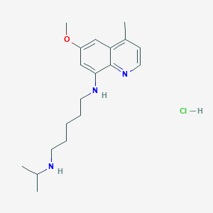 N-(6-methoxy-4-methyl-quinolin-8-yl)-n-propan-2-yl-pentane-1,5-diamine