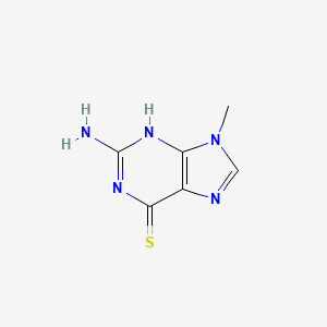 2-amino-9-methyl-3,9-dihydro-6H-purine-6-thione