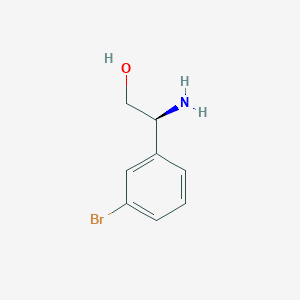B1401344 (S)-2-amino-2-(3-bromophenyl)ethanol CAS No. 209963-05-3