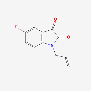 5-Fluoro-1-(prop-2-en-1-yl)-2,3-dihydro-1H-indole-2,3-dione