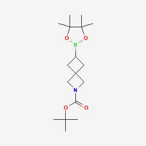 tert-Butyl 6-(4,4,5,5-tetramethyl-1,3,2-dioxaborolan-2-yl)-2-azaspiro[3.3]heptane-2-carboxylate