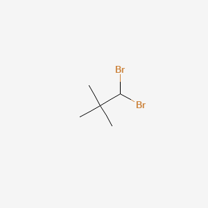 molecular formula C5H10Br2 B14013869 1,1-Dibromo-2,2-dimethylpropane CAS No. 2443-91-6