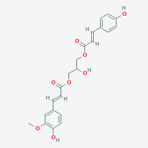 1-O-p-Coumaroyl-3-O-feruloylglycerol